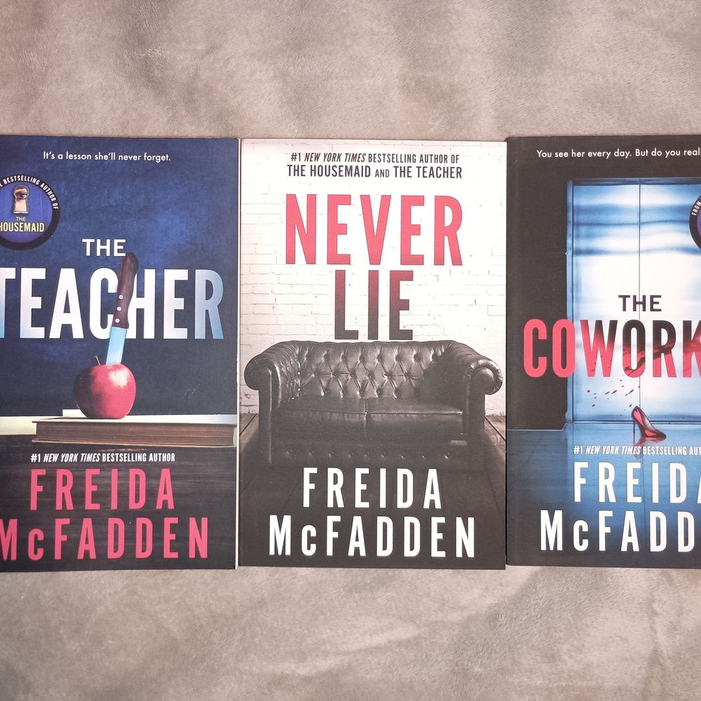 Freida McFadden Thriller Book Bundle (3 Books) Like New! 📚